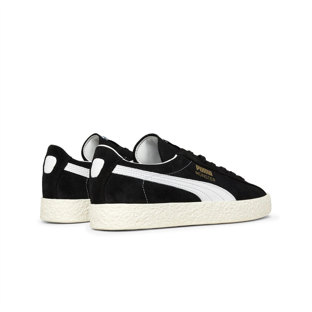 Puma Muenster Classic Noir Blanc