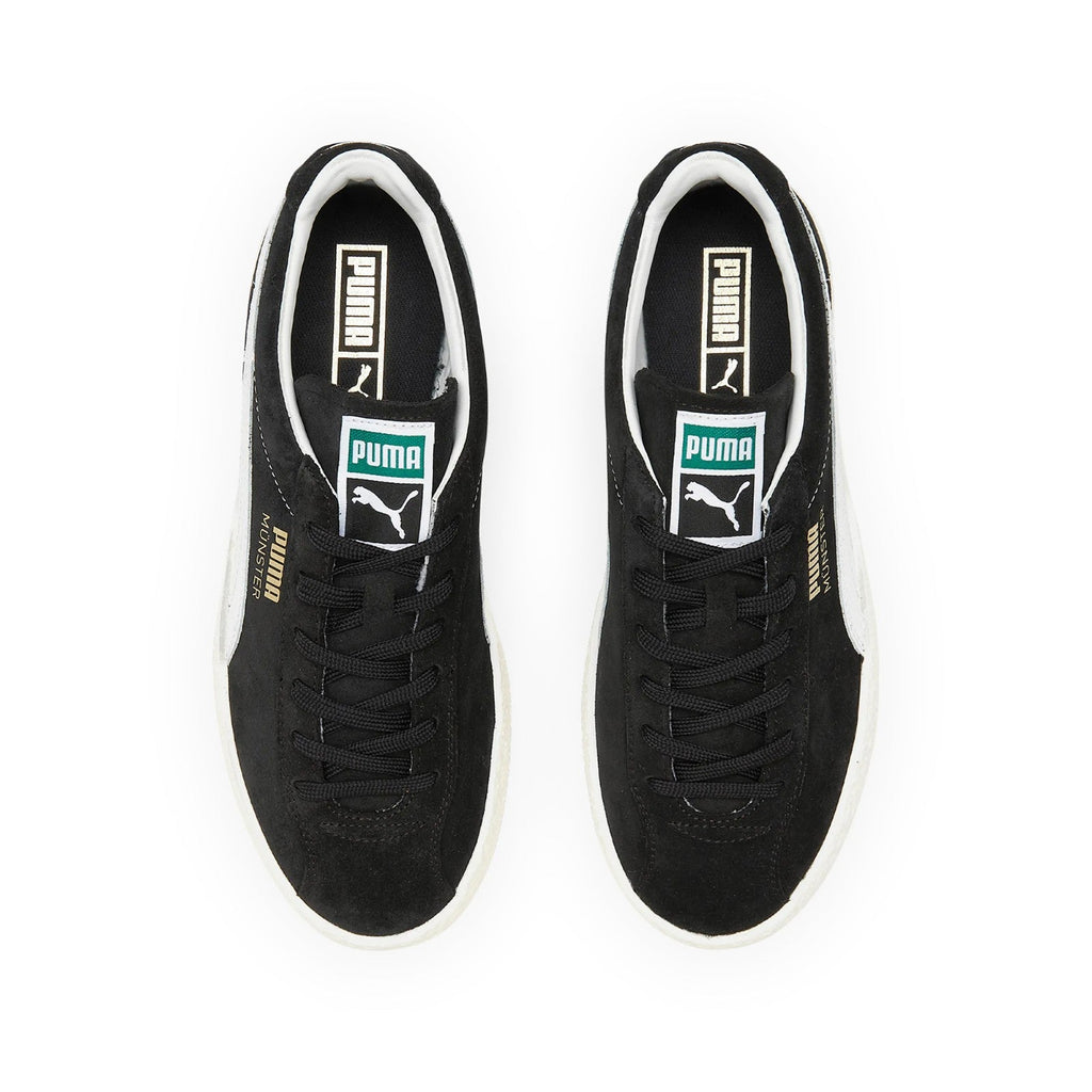 Puma Muenster Classic Noir Blanc