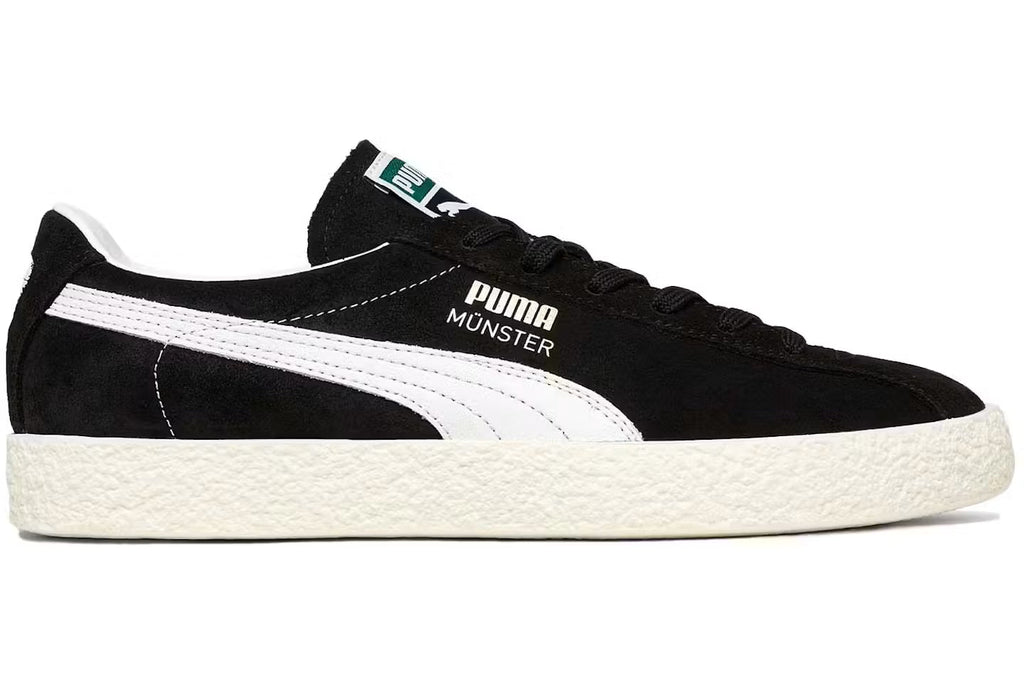 Puma Muenster Classic Noir Blanc