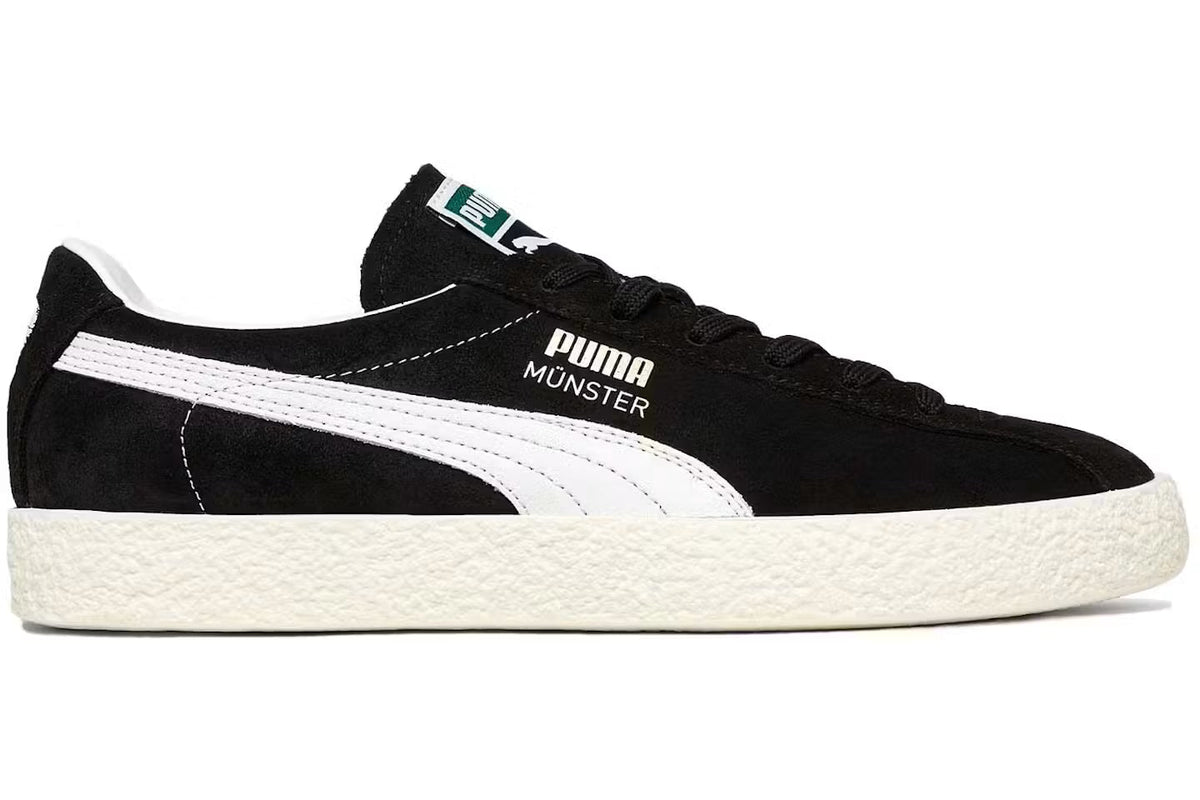 Puma Muenster Classic Noir Blanc